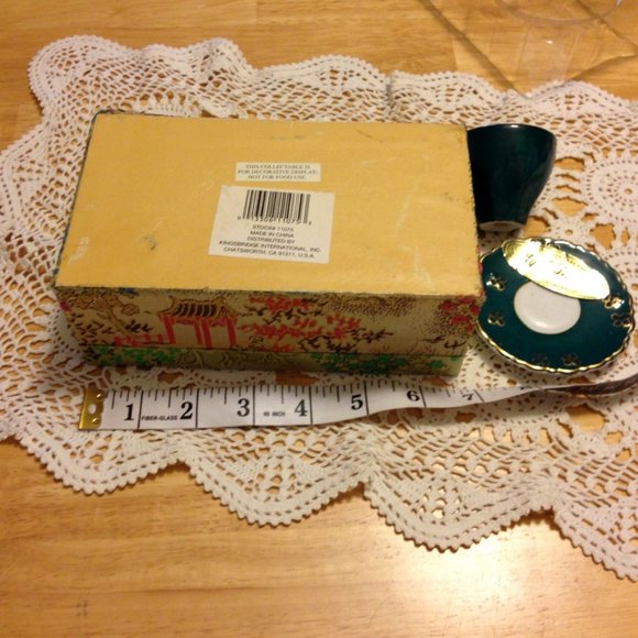 Genuine porcelain cup and saucer, My Treasure from Kingsbridge International - Picture 6 of 16